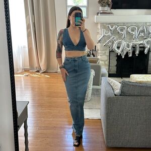 Good American Set Bottom Size 4 Top Size M